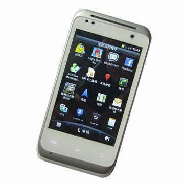 GPS Mobile Phone with Large 3.6-inch HD Touch Screen and Smart 2.3.6 Operating System