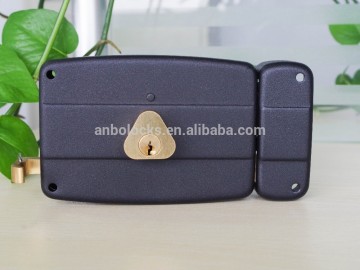 French type rim lock