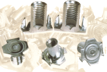 4 claws insert T nuts