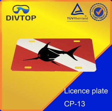 OEM Spear fishing licence plate