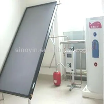 rooftop solar water heater mini solar water heater split pressured solar water heater with flat plate soalr collector