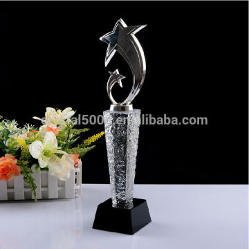costomize crystal trophy metal trophy
