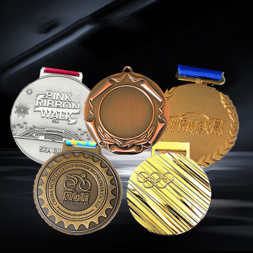 Wholesale cheap custom design logo 3d metal medal