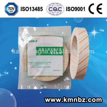 Chemical EO indicator sterilization tapes