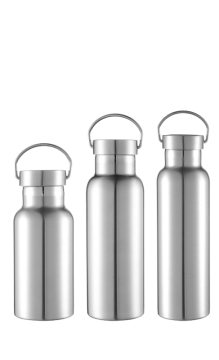 Double Wall Vacuum Flasks Thermos Metal Sport Bottles