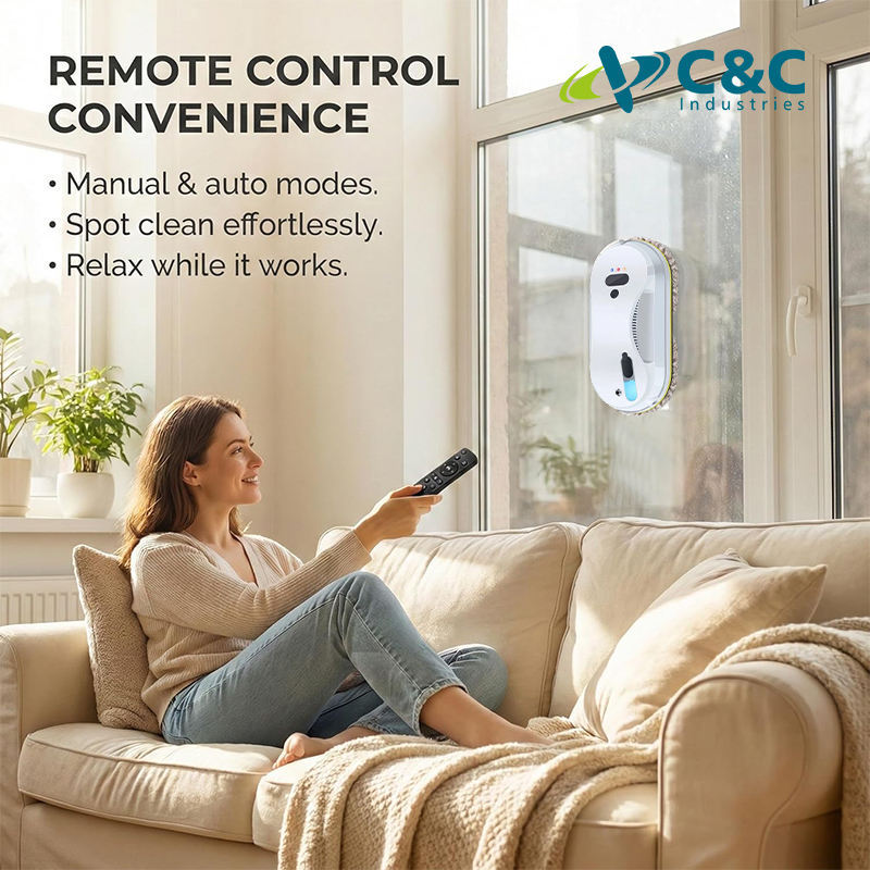 Navigation Enabled Electric Window Cleaning Robot