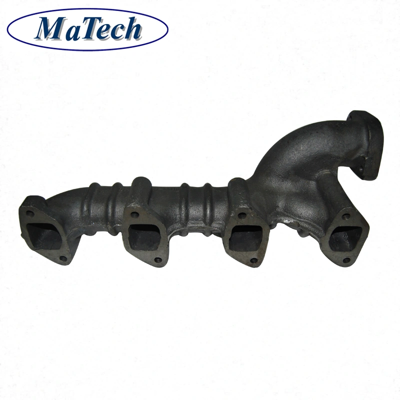Stainless Steel Iron Cast Types of Casting Exhaust Manifold 0.8