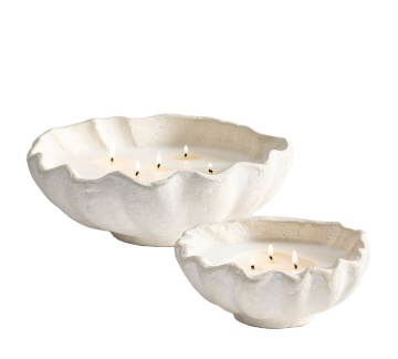 Handmade Exquisite Clam Ceramic Candle Holder