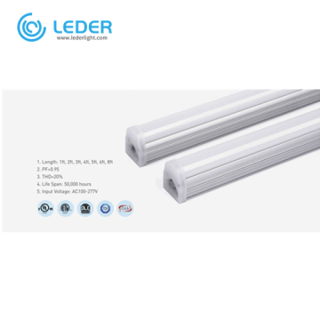 LEDER Aluminium PC 6000K 1ft Lampu Tabung Led