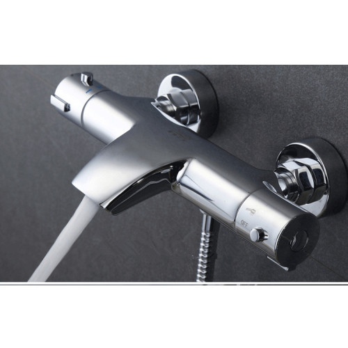 Shower Thermostatic Wall Mixer Faucet