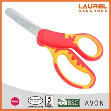 Top grade hot selling comfortable grip handle kids scissors
