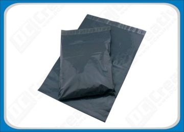 Recycled Polythene Envelopes Grey Mail Bags , Opaque Plastic Mailing Bags For Post Offices