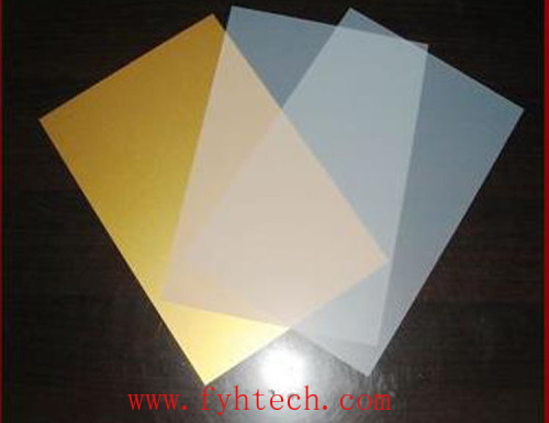 No Laminating Golden Instant PVC Card Material