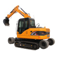 Irene X9 9ton wheel crawler excavator from Rhinoceros factory