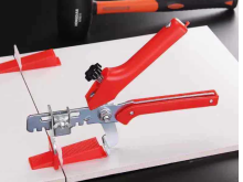 Ceramic tile laying supporting tools