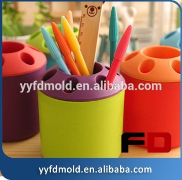 Office mould,Plastic brush pot mould,plastic pen container mould