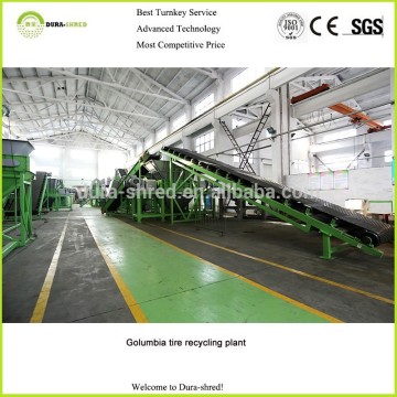 High efficient waste tyre Rubber crumb system