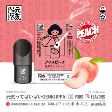 vape verstuiver 2 ml podcartridge van nectarine -smaak