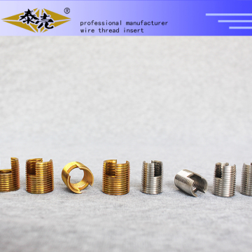 High precision fasteners self tapping threaded inserts