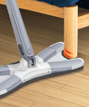 Hot Selling Hand-Free Microfiber Cloth Flat Mop for Easy Cleaning