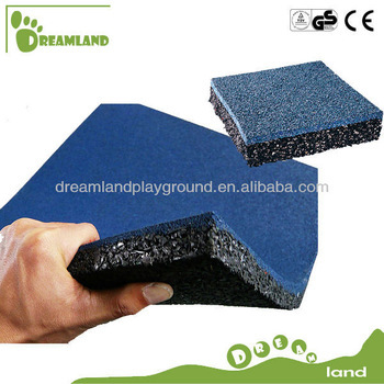 Safety rubber outdoor playground rubber mats