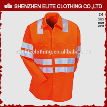 High Quality Reflective Orange Cotton Men Navy working uniform