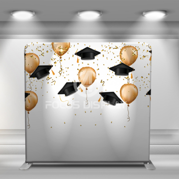 congratulates tension fabric backdrop wall