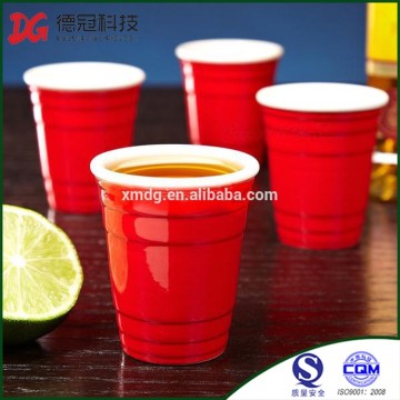 Injection plastic biodegradable cups