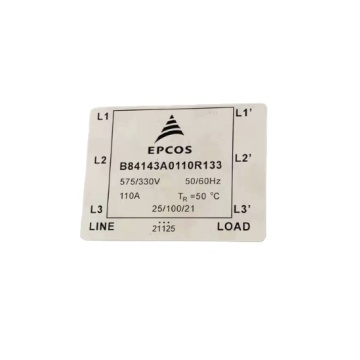 EPCOS Three-Phase Three-Wire Filter B84143A0110R133 575/330V 110A DC-Filter
