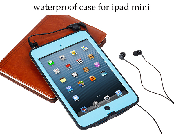 Hot Sale Plastic Waterproof Case for iPad Mini