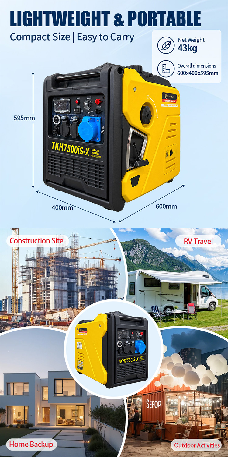 Инверторный генератор TKH7500iS-X(12) TKH7500iS-X Inverter Generator(12)