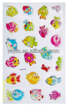 cheap rectangle clear custom epoxy 3d dome resin sticker