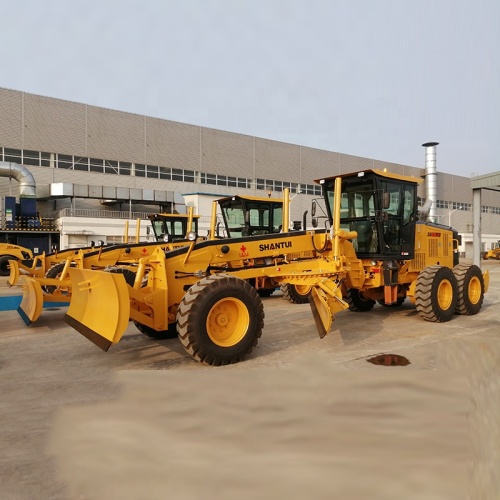 SG18-3 shantui motor grader dengan ripper dan blade