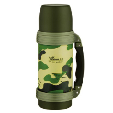 Camouflage Color Wide-Mouth Vacuum Bottle