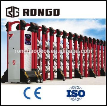 retractable fence folding gates for industrial parks and factories