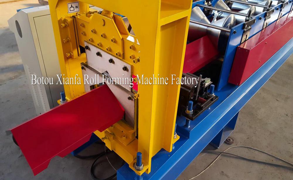 Aluminum Steel Roof Ridge Cap Forming Machine