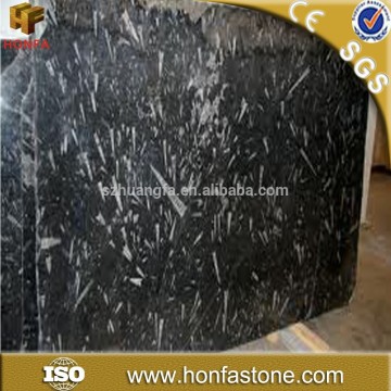 Cheap natural fossil black granite with 20% discount