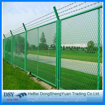 Anti-glare Expanded Metal Mesh Fence