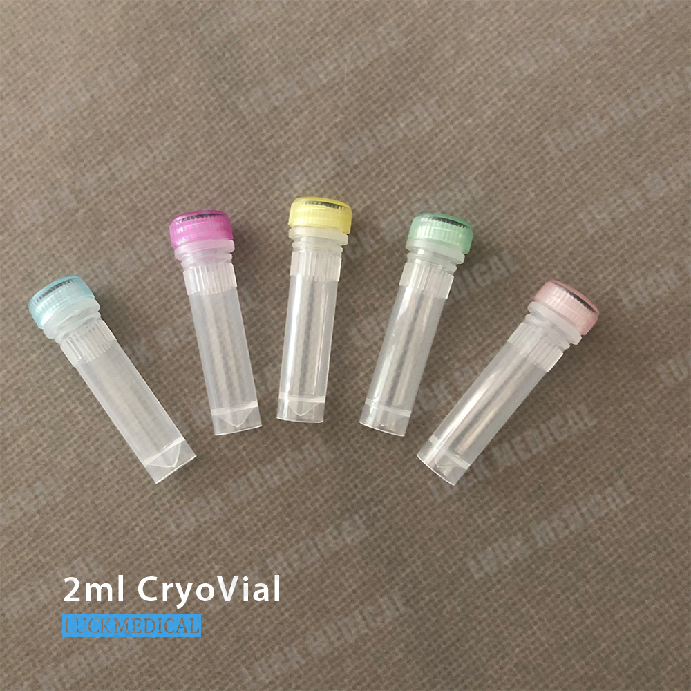 المعمل استخدام cryotube 1.8ml/2ml/5ml/7ml/10ml