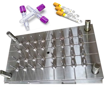 High Precision Medical Injection Mould Blood Plastic Test Tubes with Screw Caps (300,000-500,000 Shots)