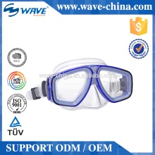 Free diving mask design eyewear wide vision diving mask glasses