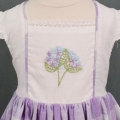 Embroidered Cotton&Linen Dress for Girl 2-10 Year