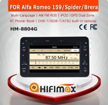 HIFIMAX chinavasion car dvd for alfa romeo spider gps dvd free gps igo8 igo9 map