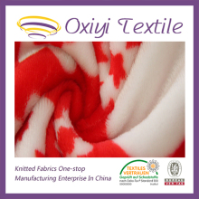 high quality printed weft knit fabric