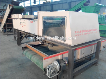 Ferrous metals and non ferrous metals eddy current separator