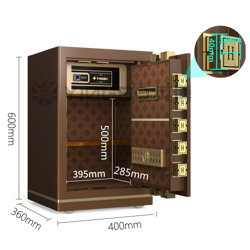 High quality commercial safes fingerprint lock safe box