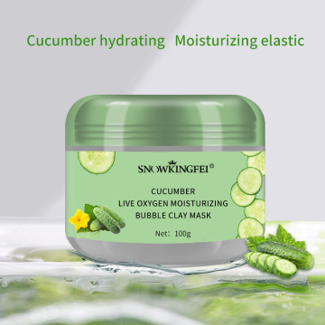 Cucumber Bubble Clay Mask