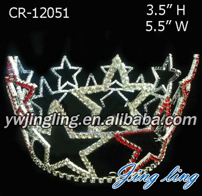 Patriotic Star Full Round Crown