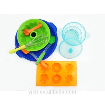 Functional Silicone Cake Mold Baking Tool Set