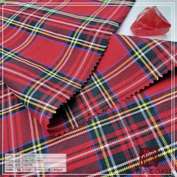 poly yarn dyed check